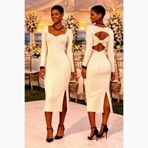 Skin Worldwide Mariana Cut Out Dress - Sable - Multiple Sizes